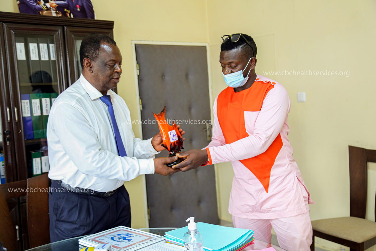 Prof. Tih crowned 'Most Peaceful' Health Service Director for brnging health care closer to the populace