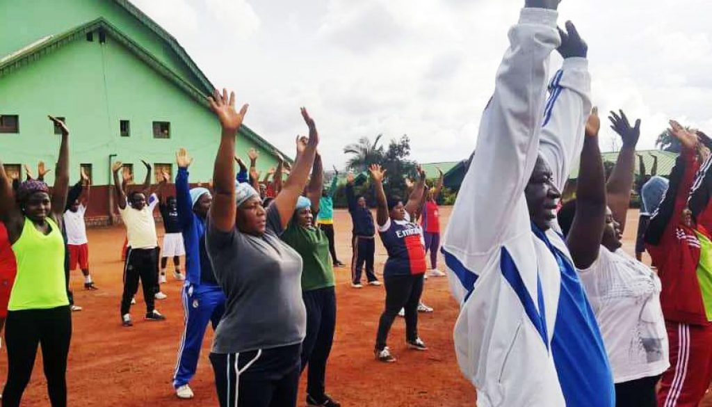 CBC Health Services' Central Administration battles NCDs through physical activities