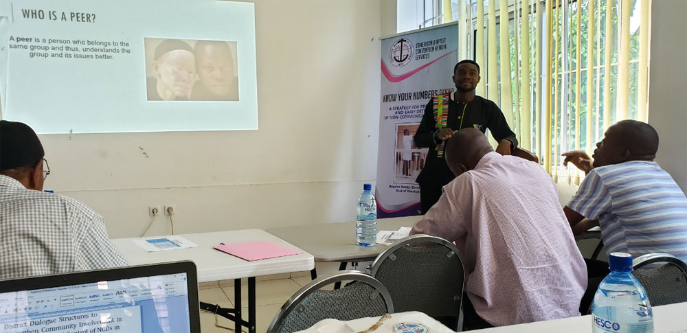 Participants share their understanding of what peer education means