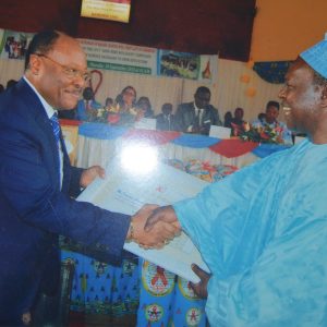 Award by the Chantal Biya Foundation