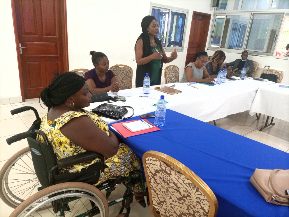 EDID Program Manager encouraging women with disabilities