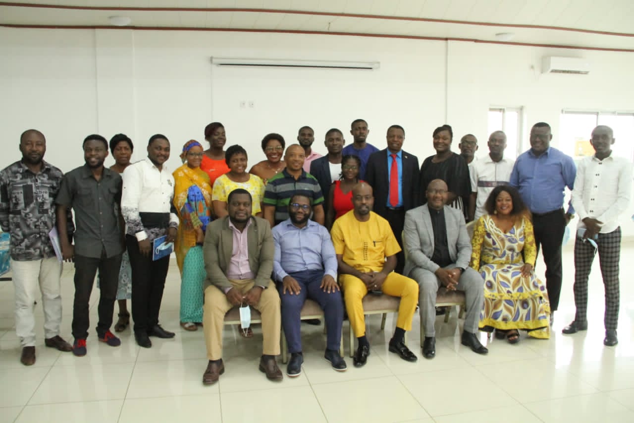 Journalists and facilitators of the workshop