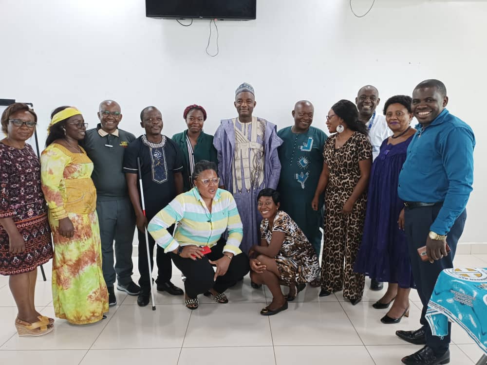 CBR facilitators posing after refresher workshop
