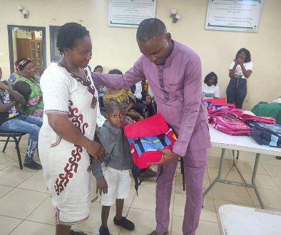 Pastor Derrick, the donor encourages parents of the children with disabilities to be steadfast in the Lord as they take care of the children.