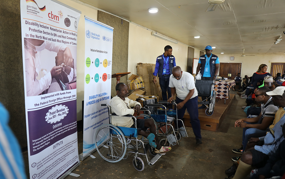 Distribution of assistive devices to beneficiaries