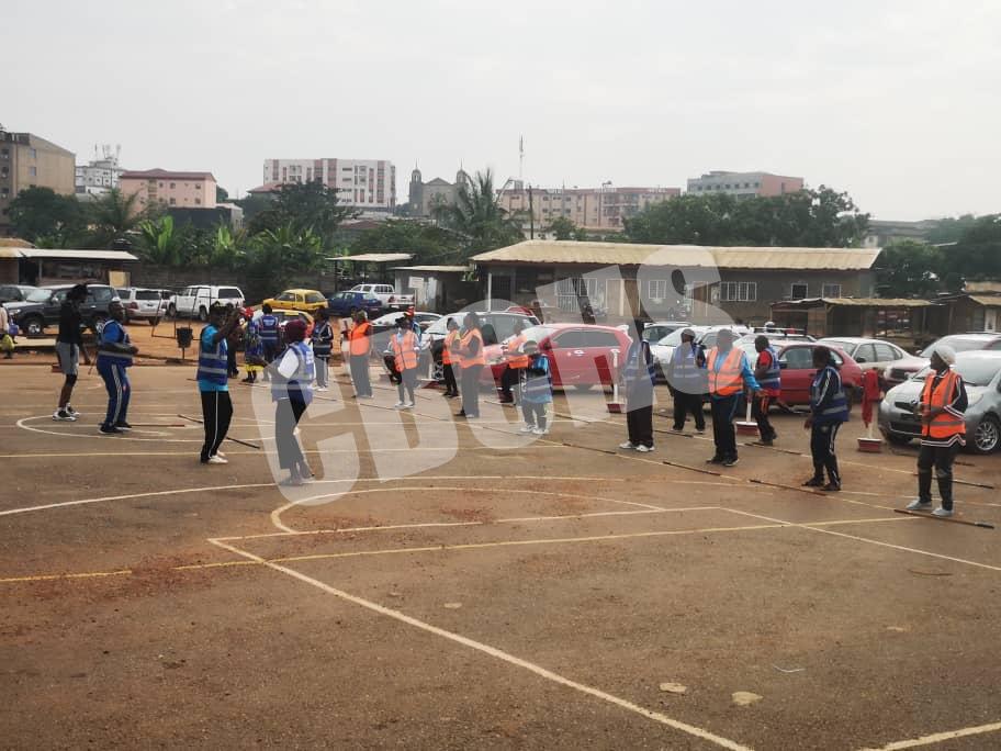 Etoug-Ebe Baptist Hospital Carrying out Sporting activity in commemoration of WDD