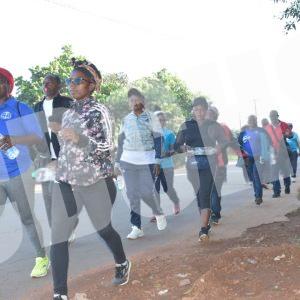 Health Walk at Ekoundoum, WDD