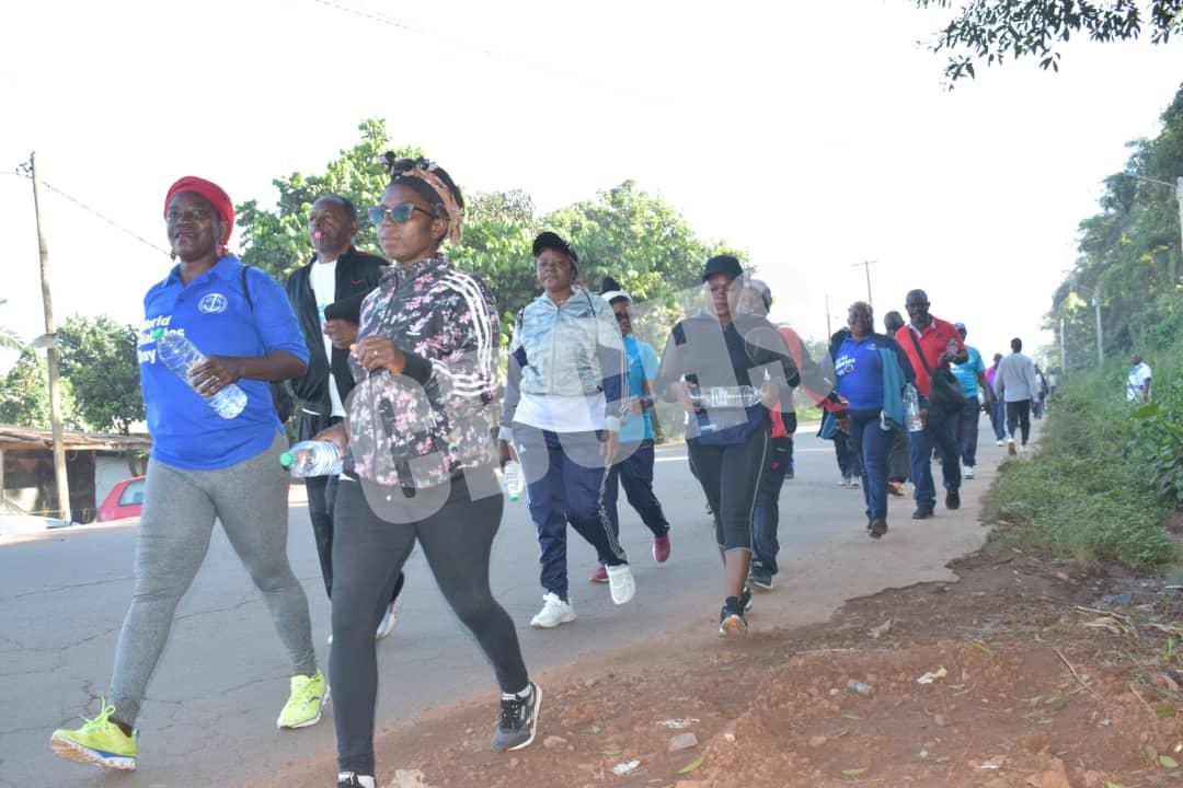 Health Walk at Ekoundoum, WDD