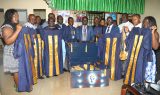 Robes in dispaly by CBCHS Administration and CECPES Staff
