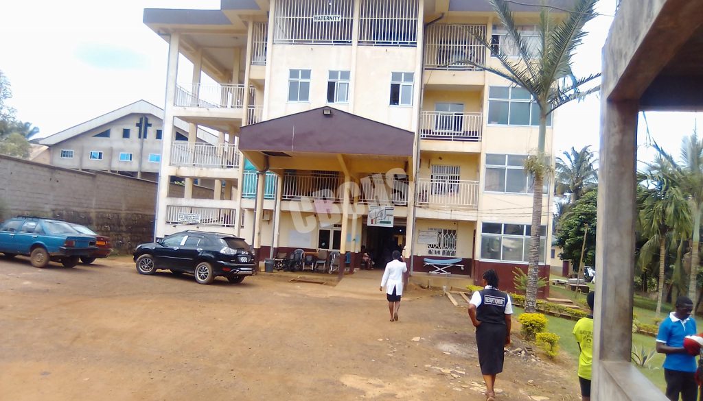Front view of kumba Baptist Hospital