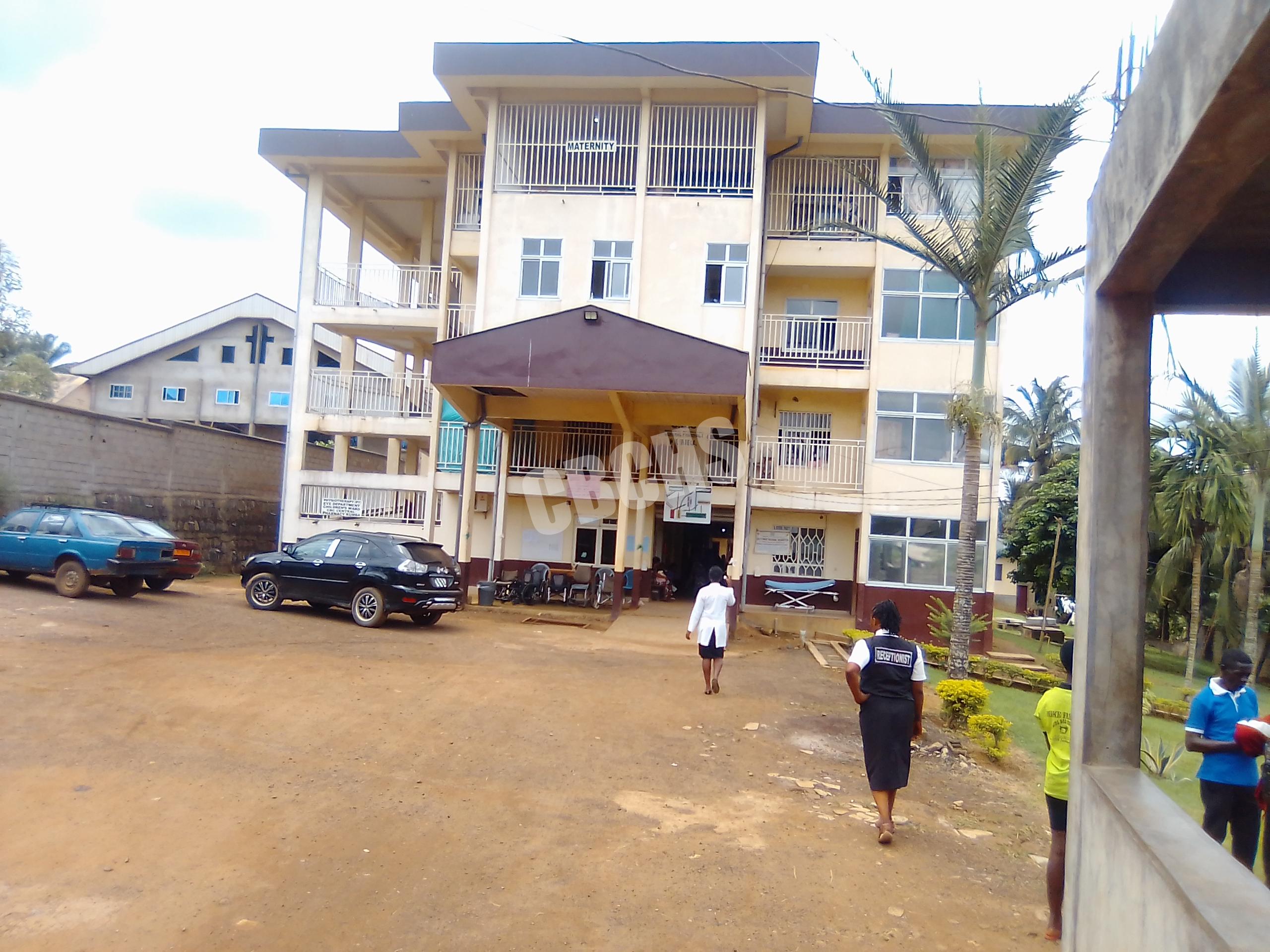 Front view of kumba Baptist Hospital