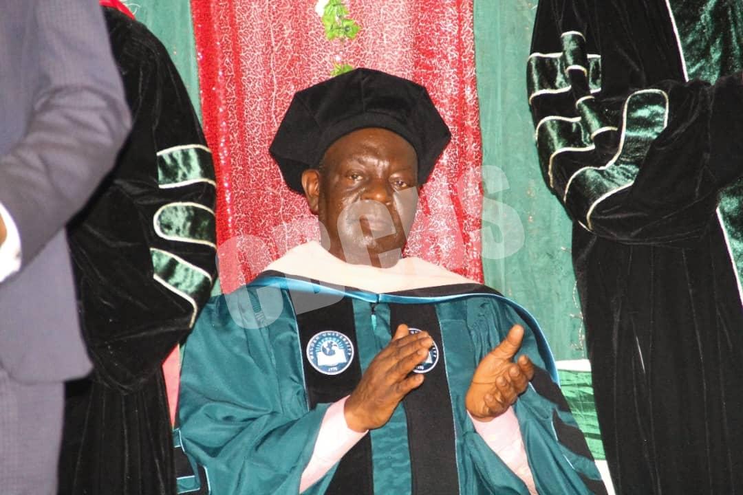 Prof. Tih Pius, DHS in Praise to God