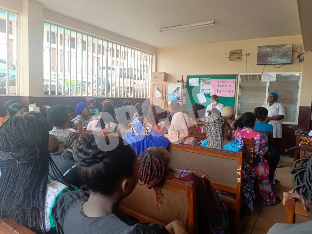 Health Talk at OPD Unit Etoug Egbe Baptist Hospital