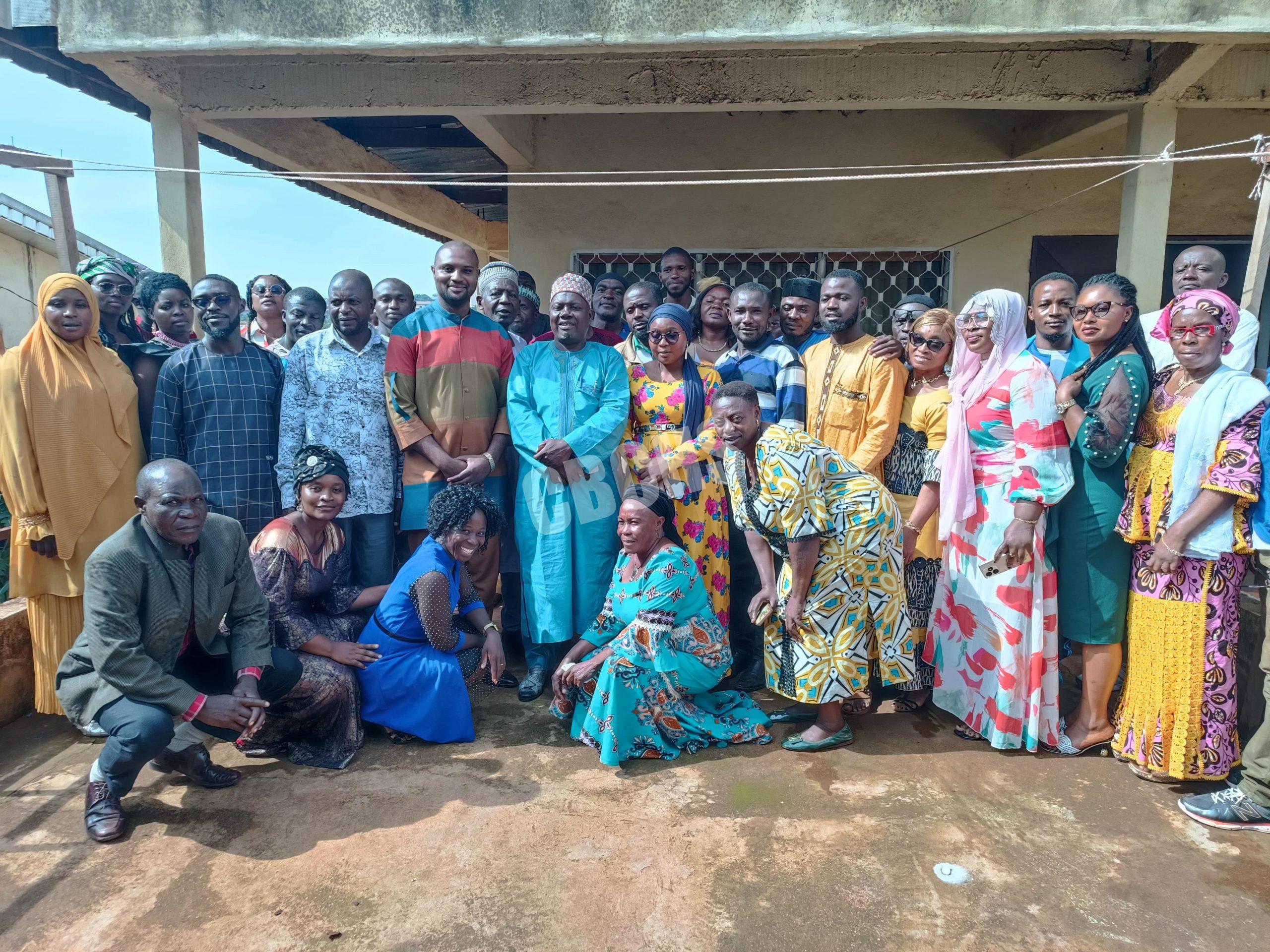 Participants pose with Regional Delegate (middle) and facilitators