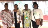 Major Vera Veyee, Dr Sandrine Ngeh, Tita Passy and Ngum Claudette.