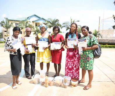 Trainees express gratitude to the Project for improving on their lives