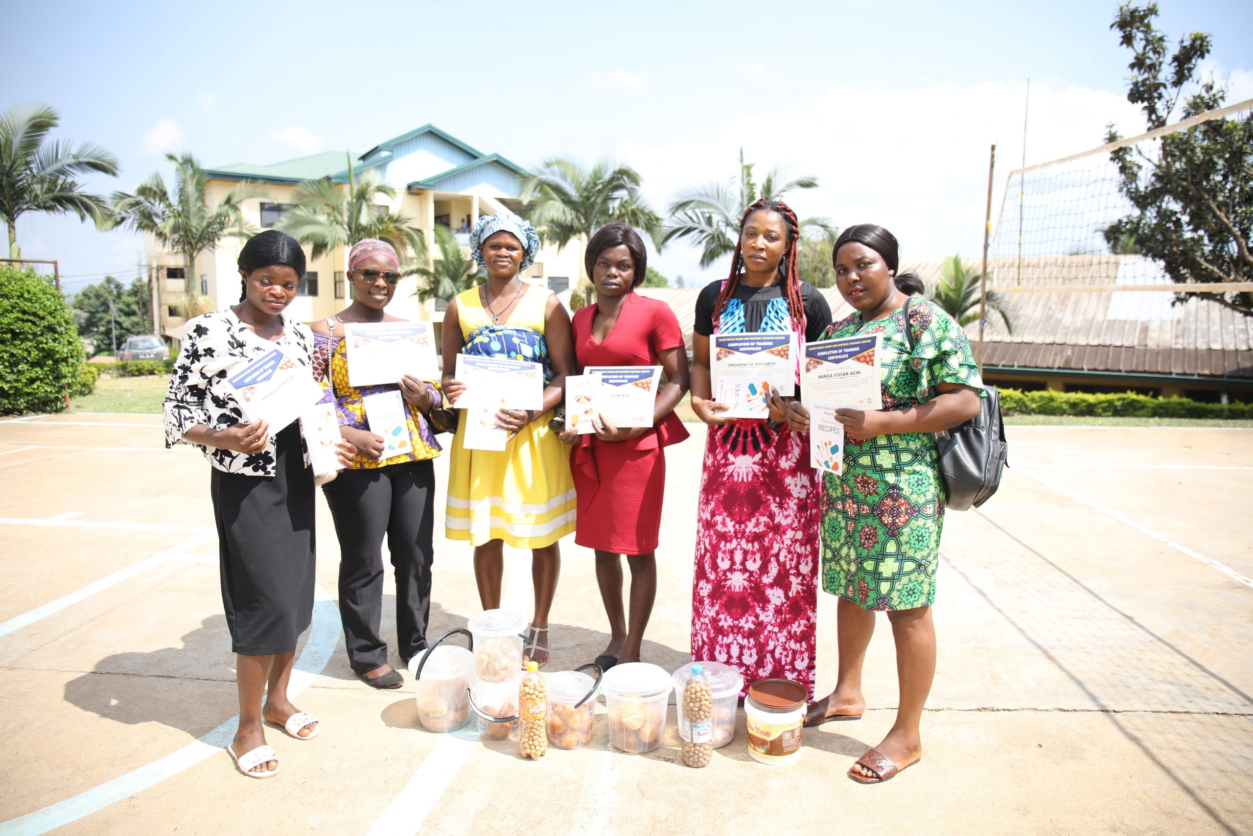 Trainees express gratitude to the Project for improving on their lives