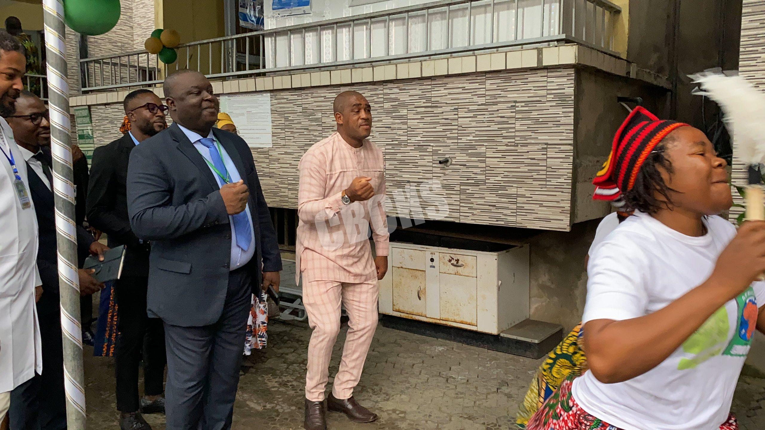 Bonaberi receiving DHS in dance