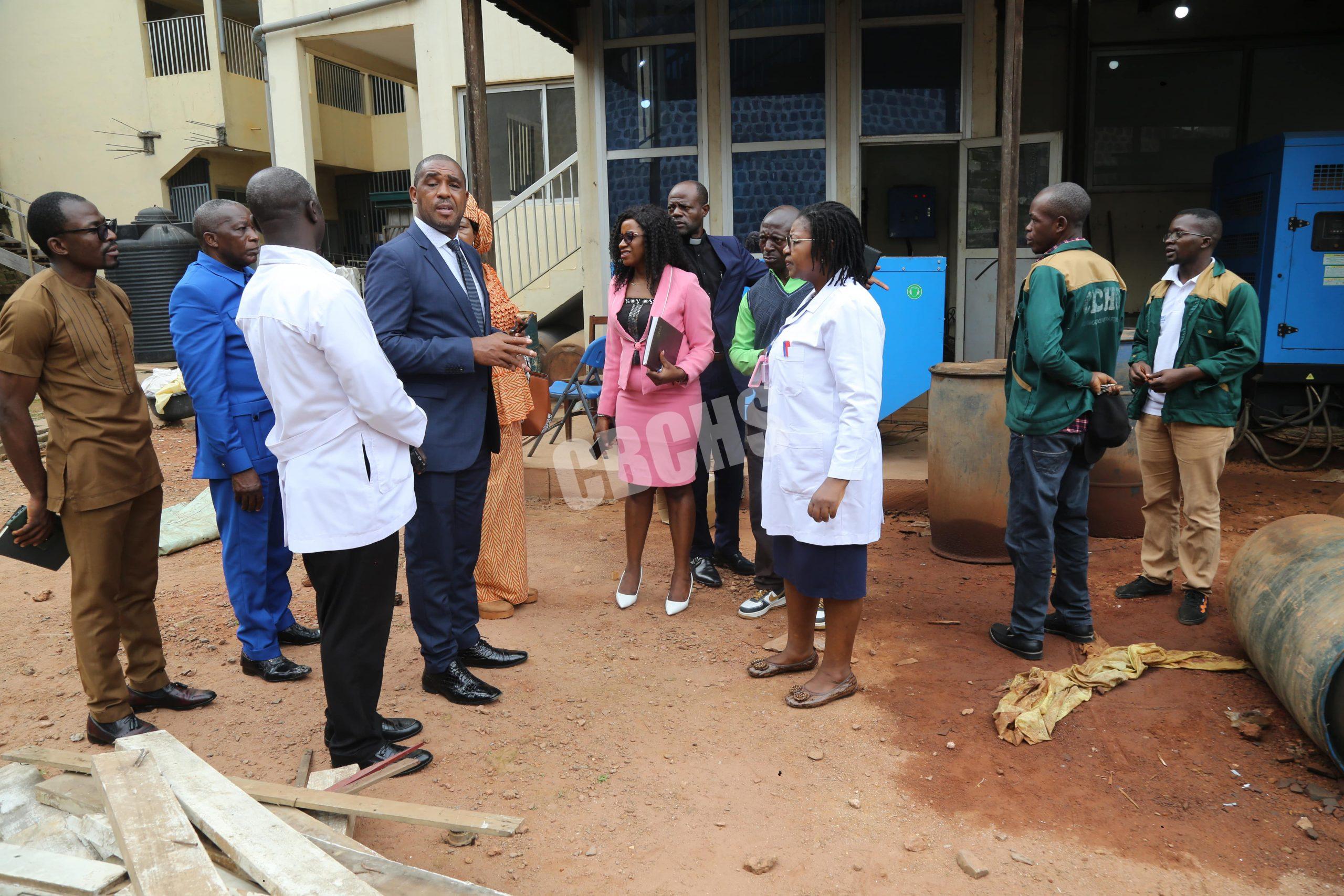 Facility tour in Nkwen Baptist Hospital