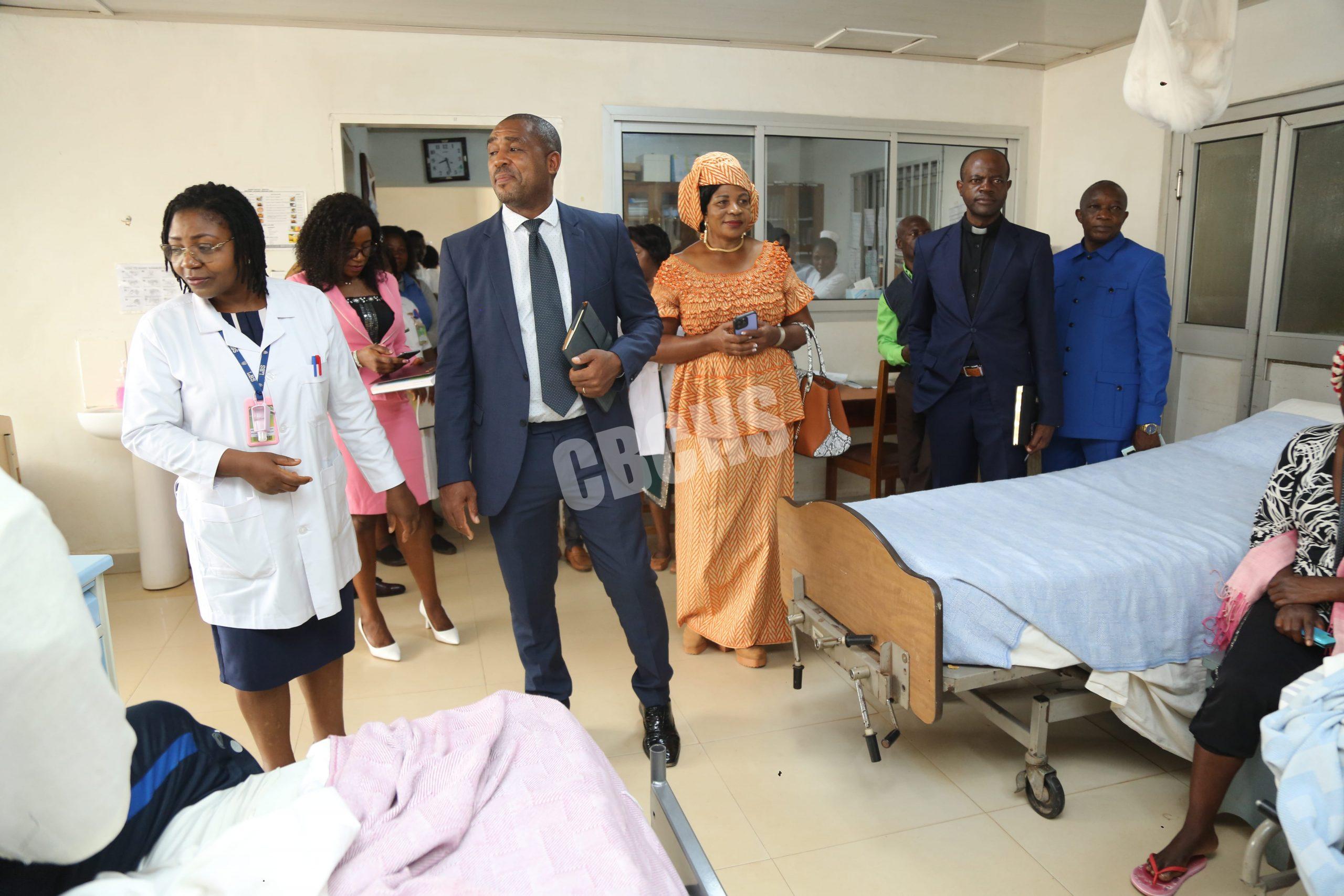 Facility tour in Nkwen Baptist Hospital