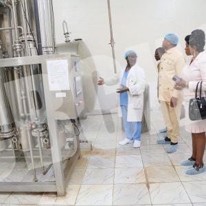 Inside Sterile Unit at Central Pharmacy Mutengene