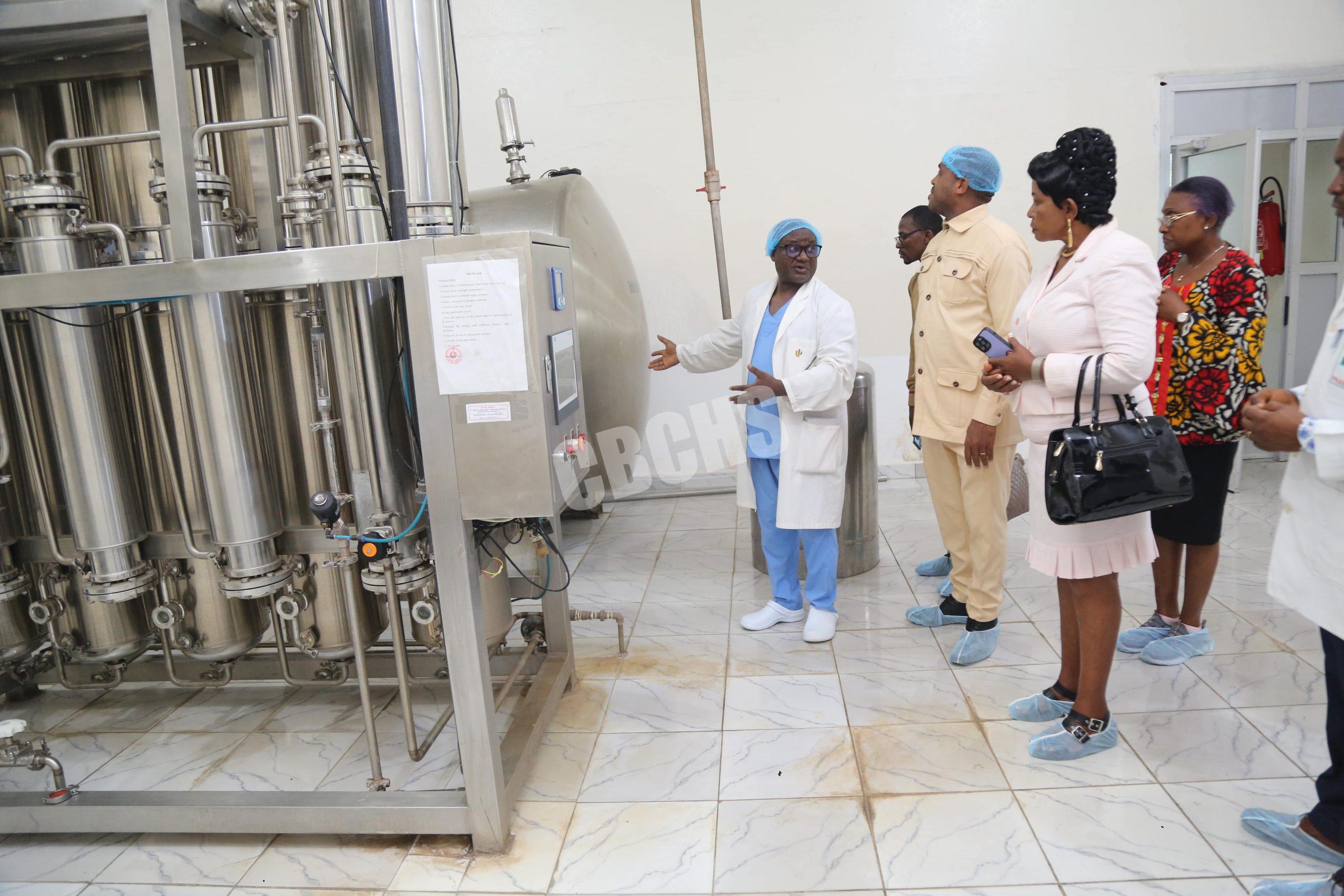 Inside Sterile Unit at Central Pharmacy Mutengene