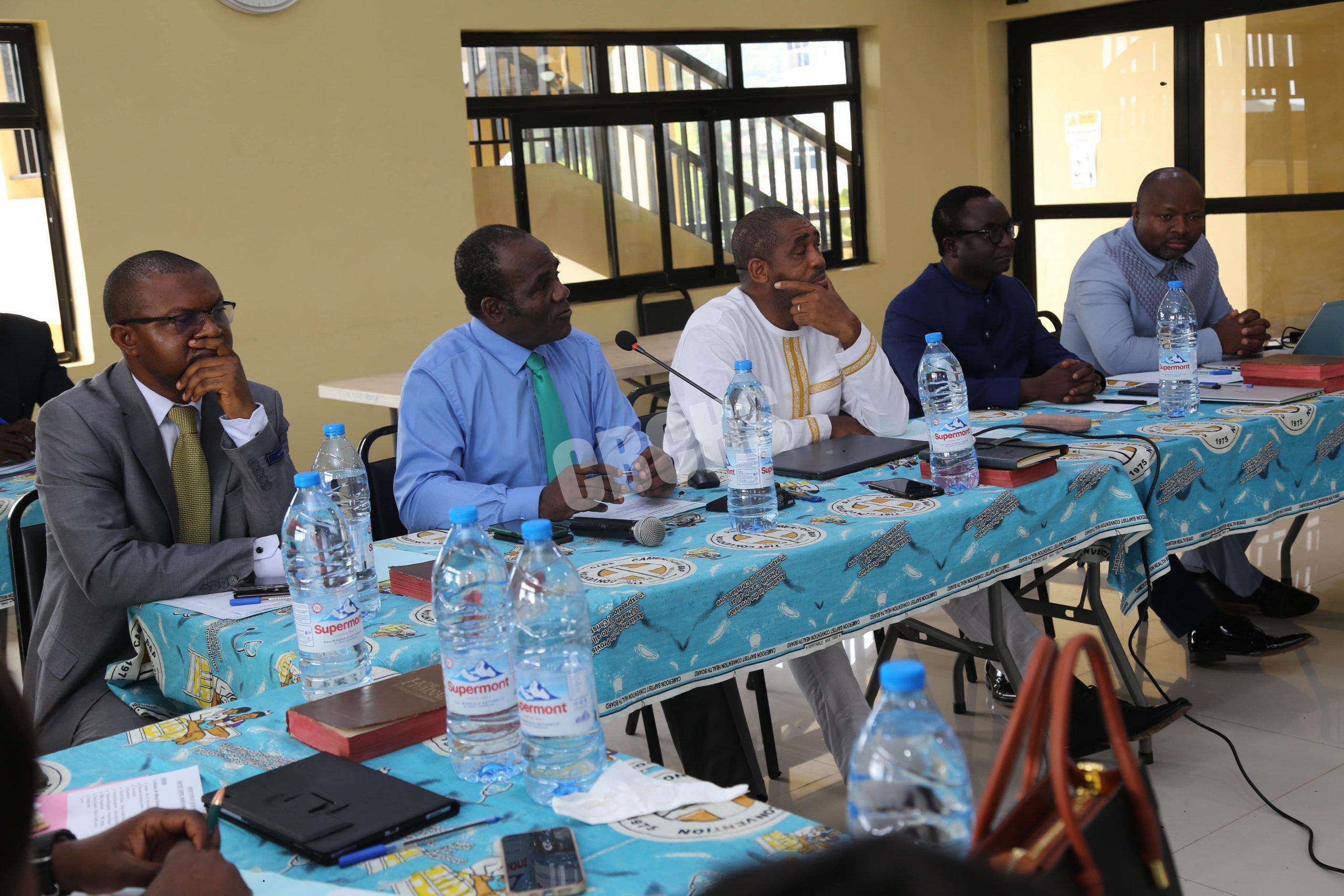 CBC Executive President instructing CBCHS Central Administration leaders