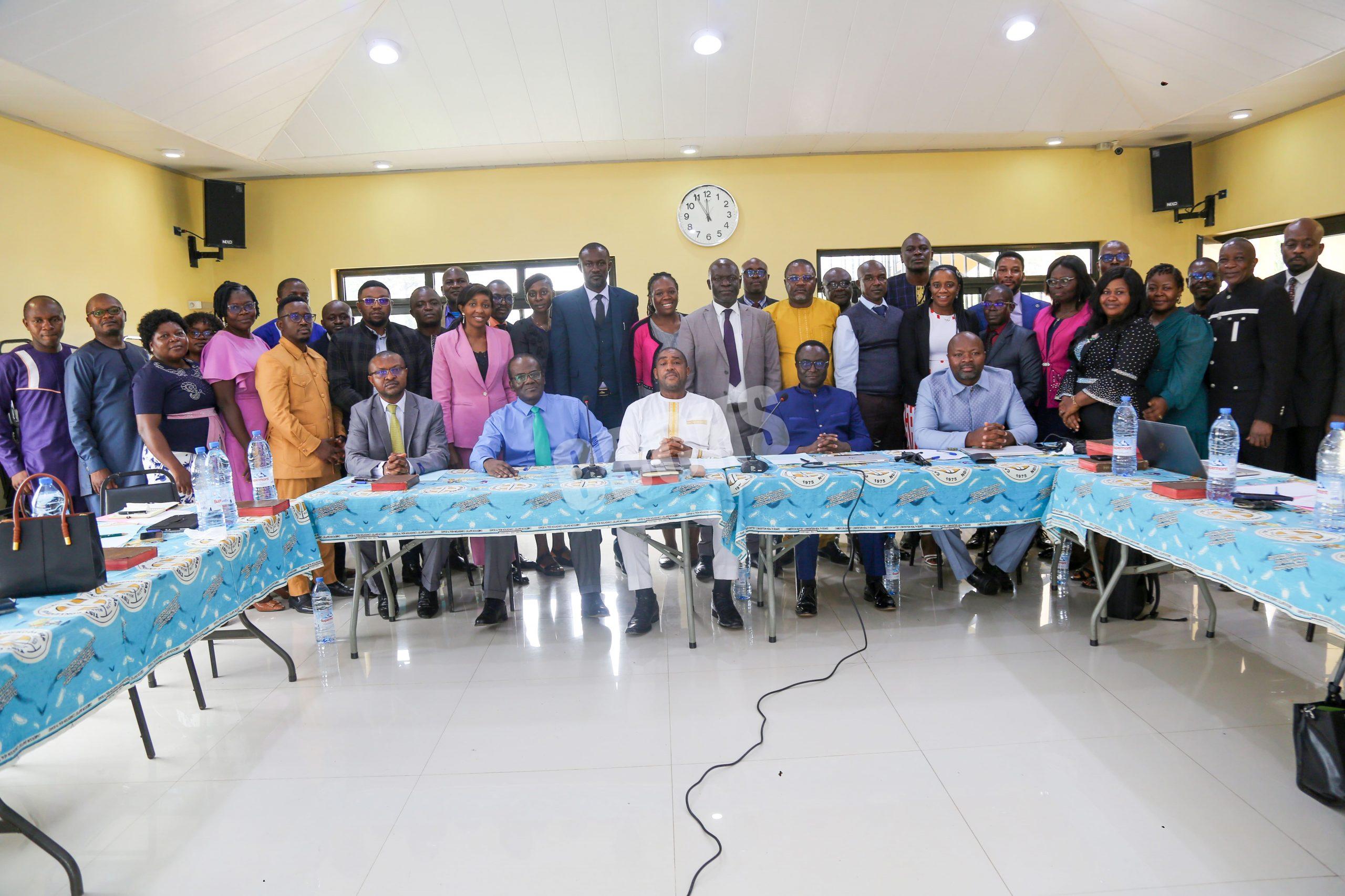 CBCHS Cental Administration leaders in a family picture