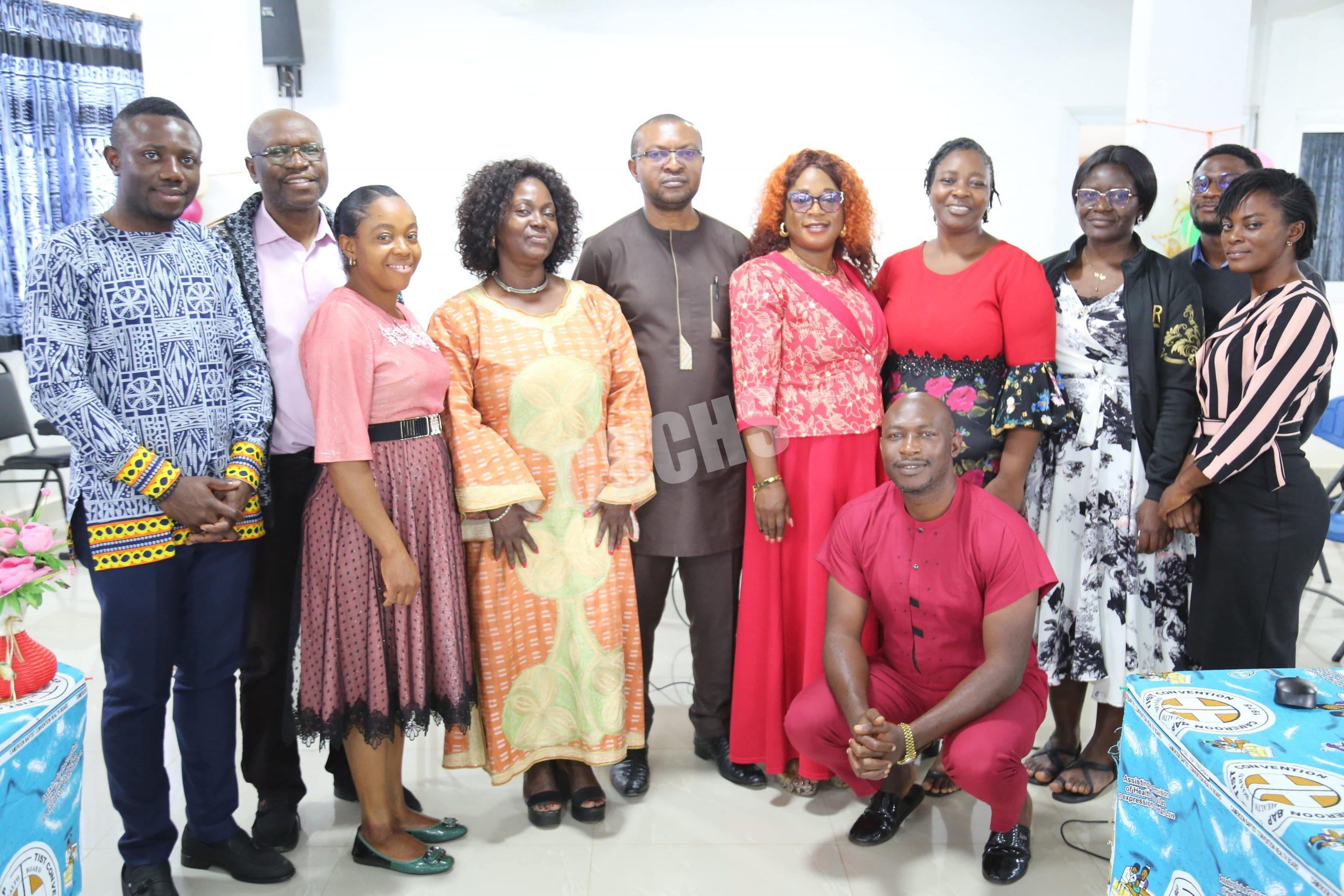 Group photo of participants who received training in NW region