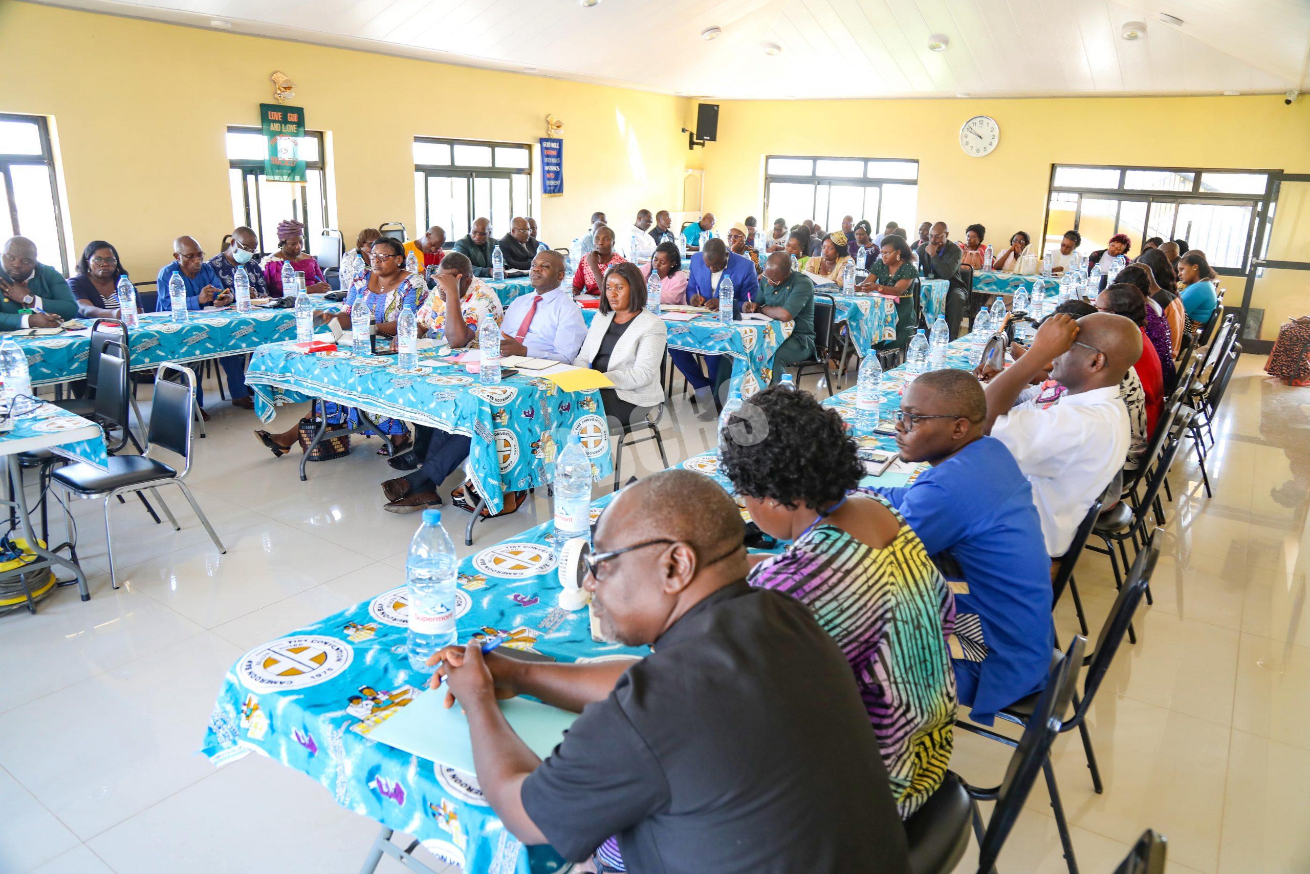 Cross-section of Chaplains in attendance