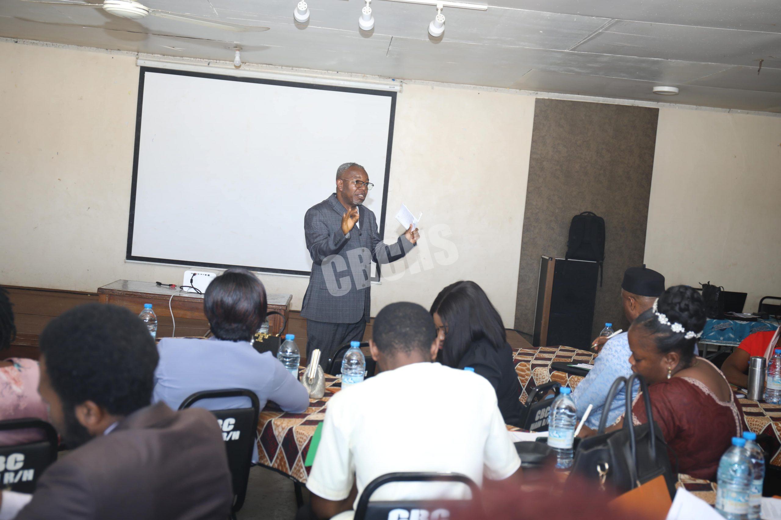 Lead Facilitator, Mr. Peter Mue guiding discussions