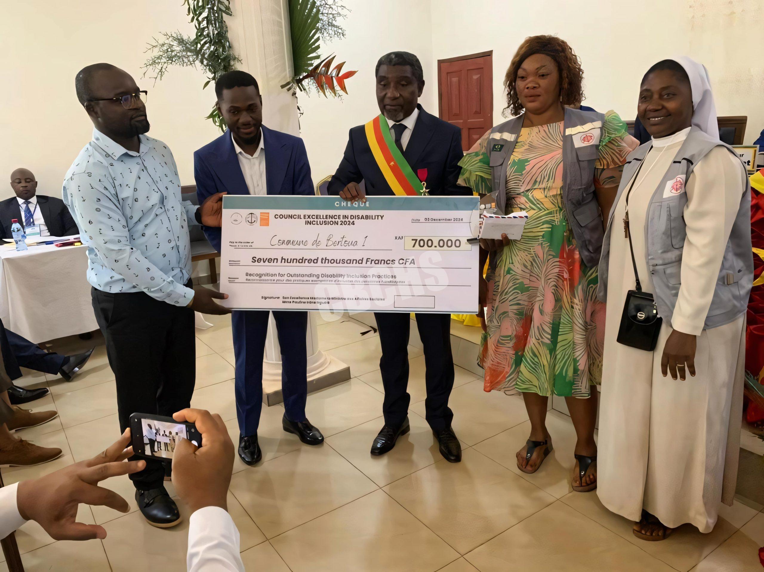 Bertoua 1 council receives award during council session