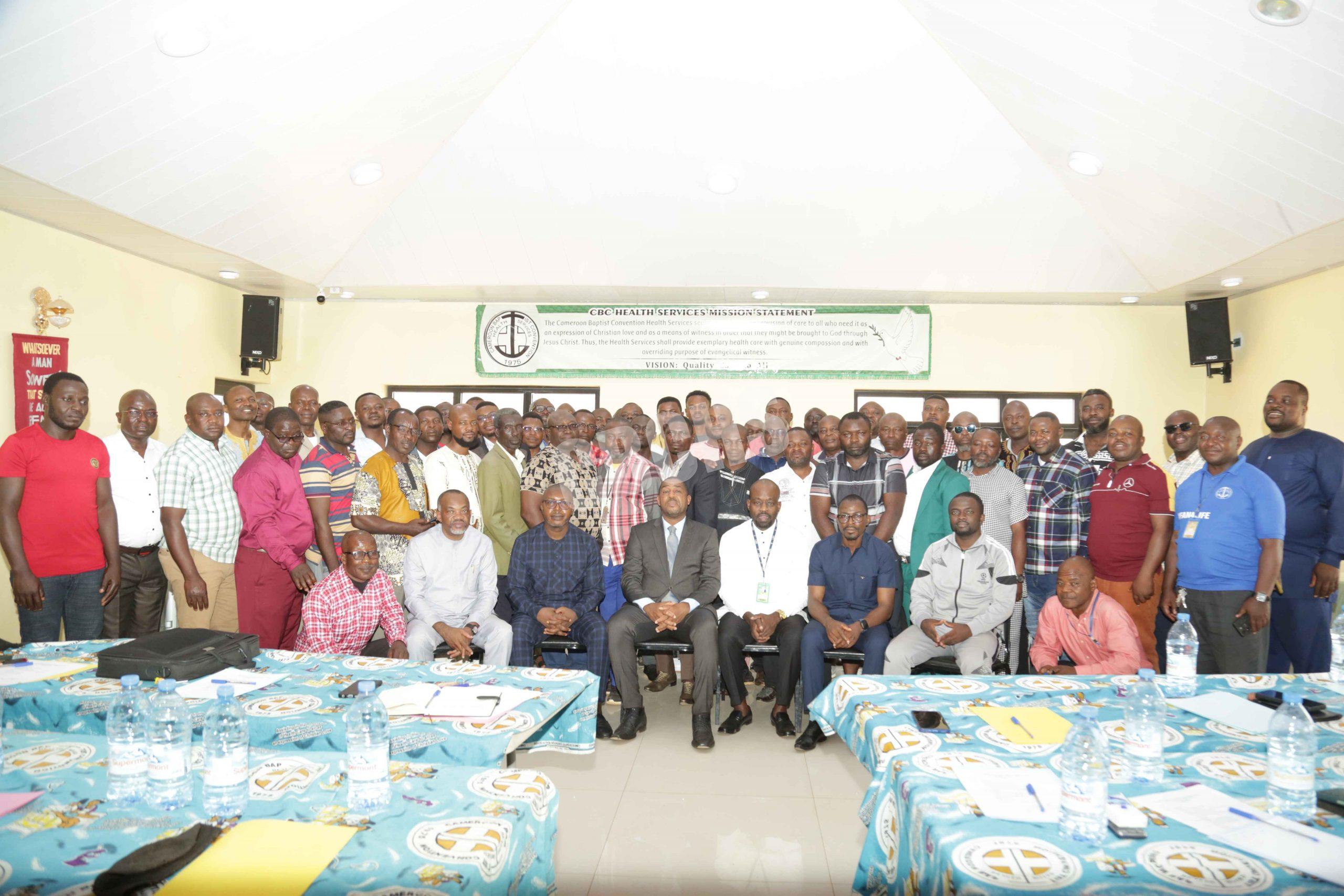 Drivers pose with DHS & facilitators