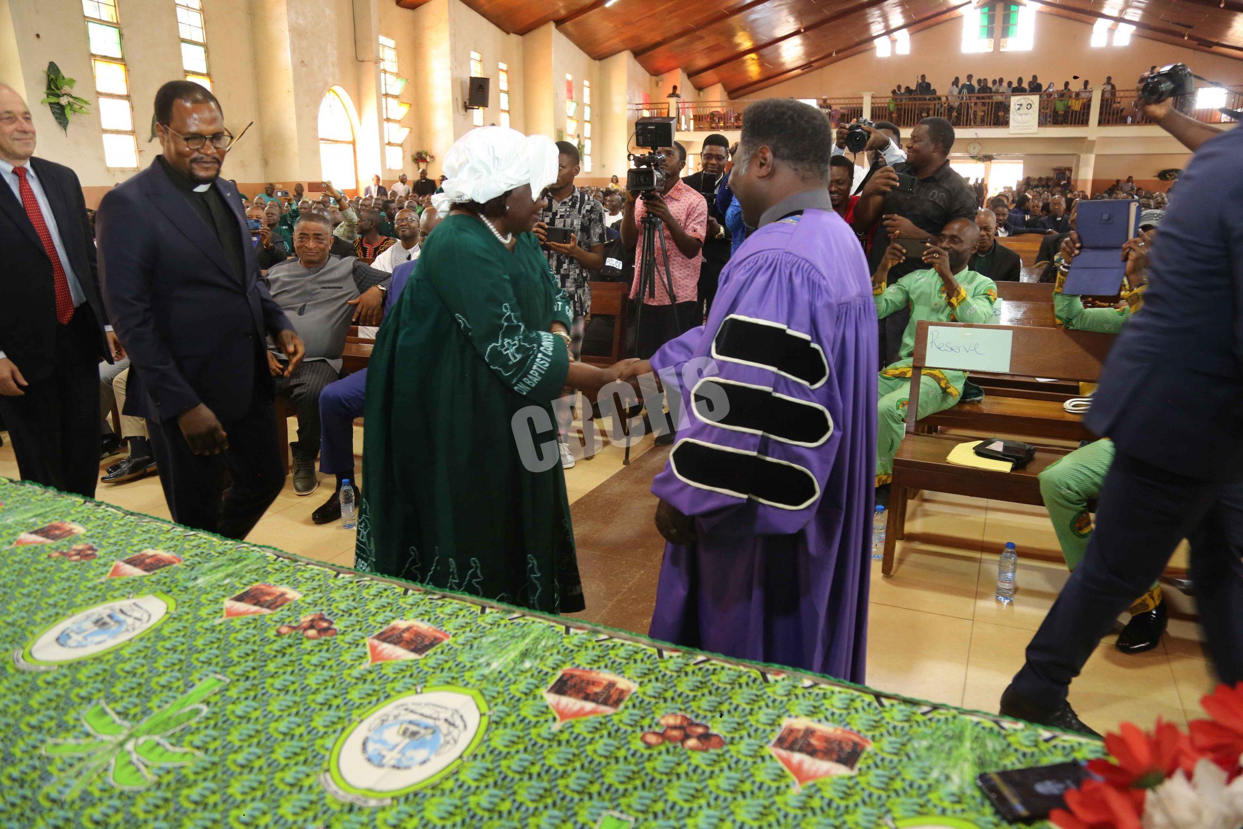 Collaborators paying allegiance to the new Executive President 3