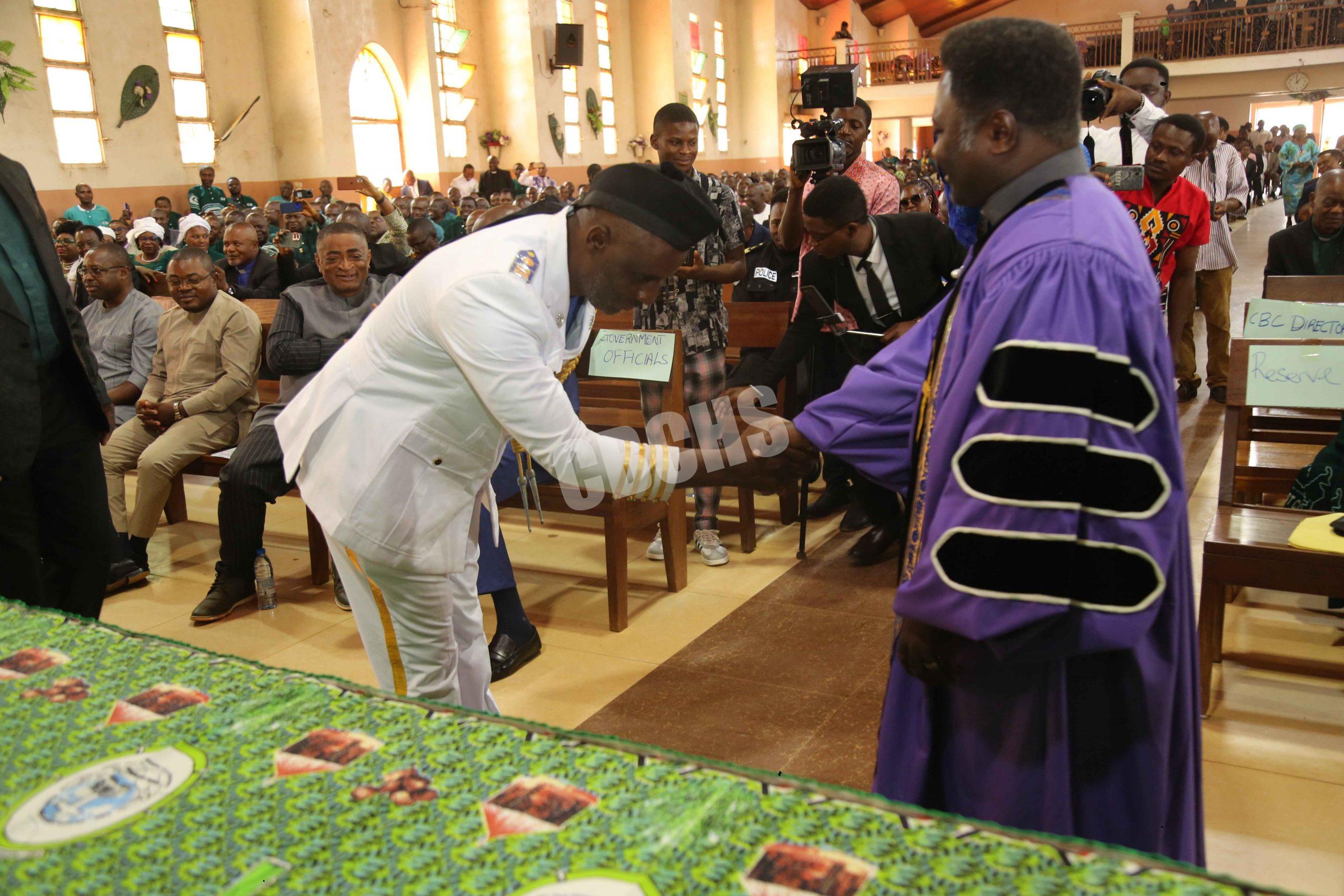 Collaborators paying allegiance to the new Executive President