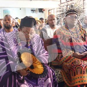 Fon Chafah Isaac of Bangolan & Fon Shumetang Kevin of Babalang came to witness their son, Rev. Dr. Nditemeh handing over leadership baton