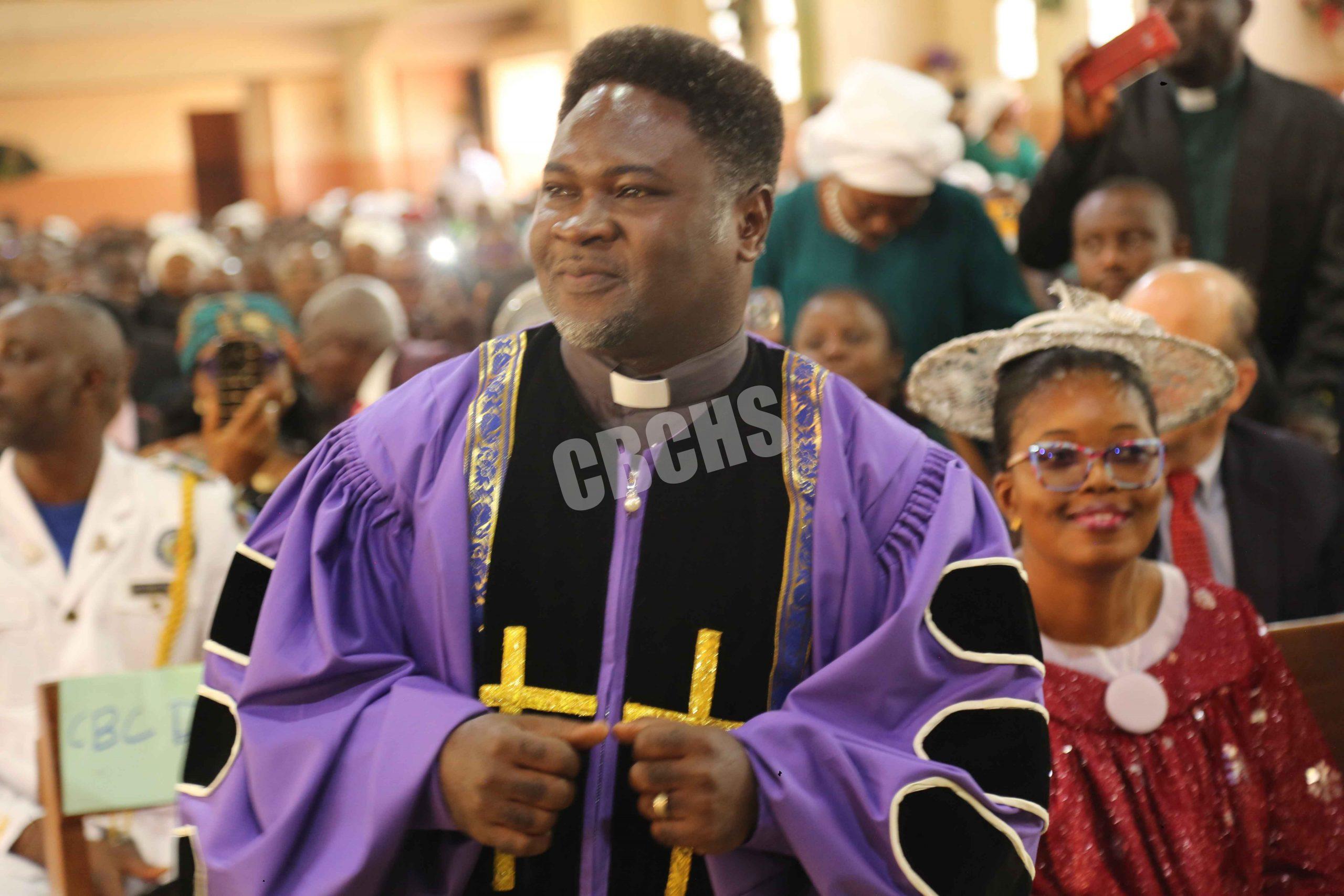 Rev. Dr. Teke John in a dancing spree