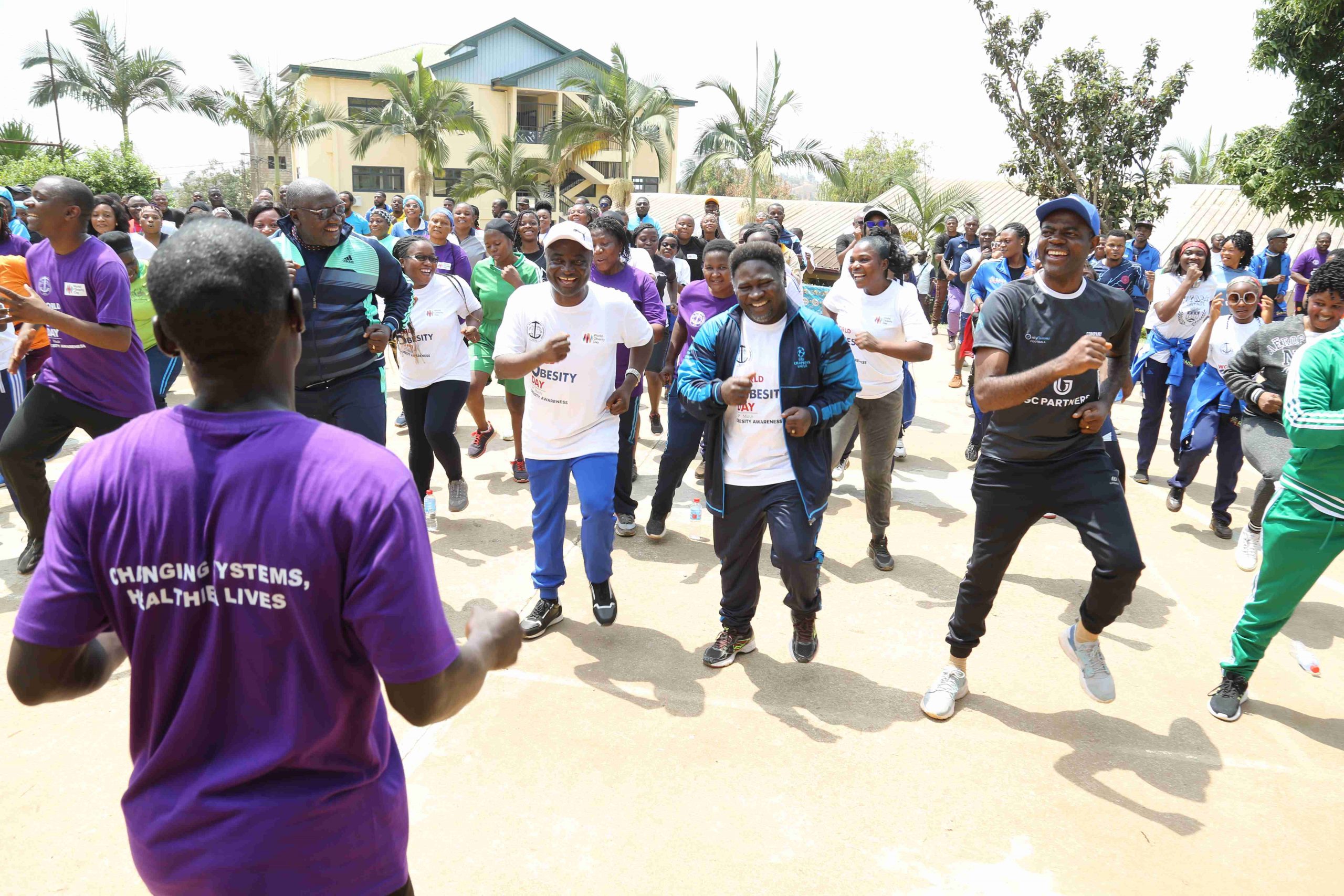 Exercise for health, CBC leaders leading by example