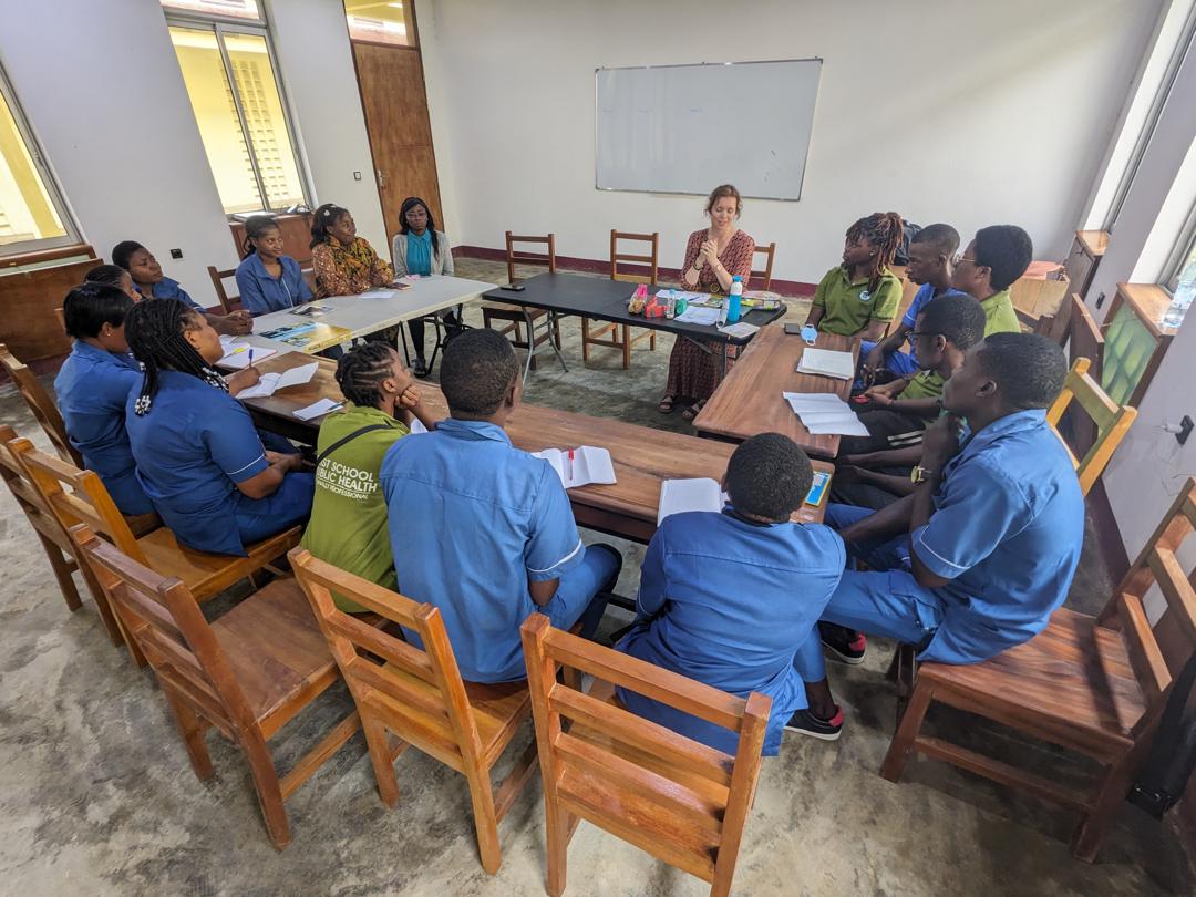 Classroom sessions with rehabilitation students