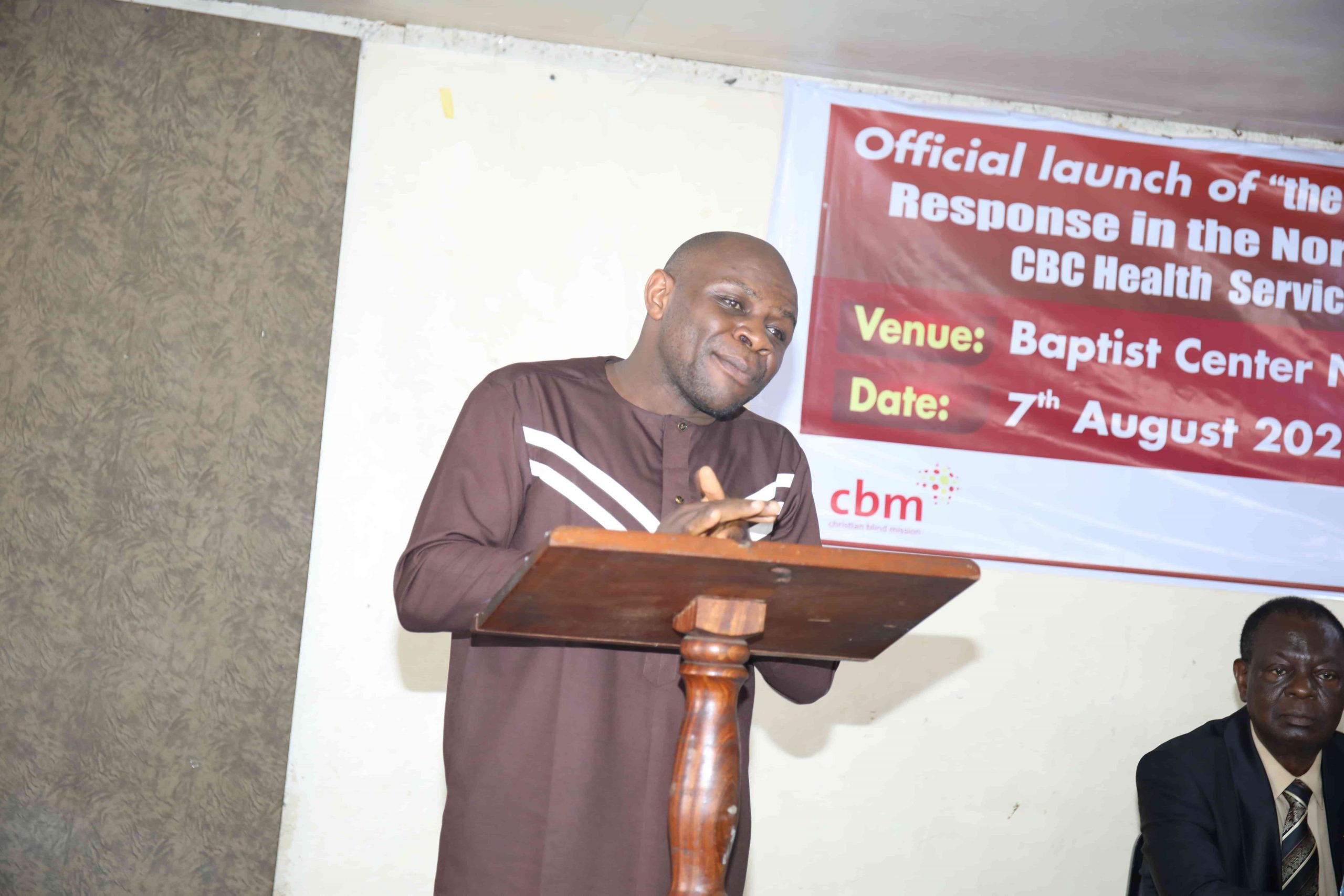 Coordinator of CUAPWD, Chick Sama on behalf of persons with disabilities