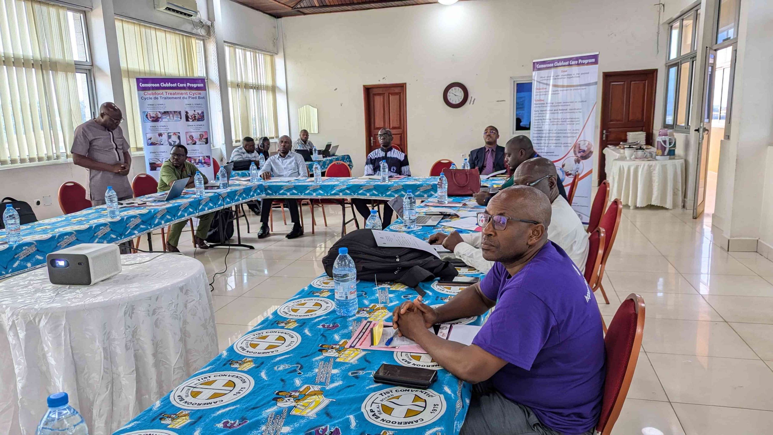 Deliberations at management committee meeting