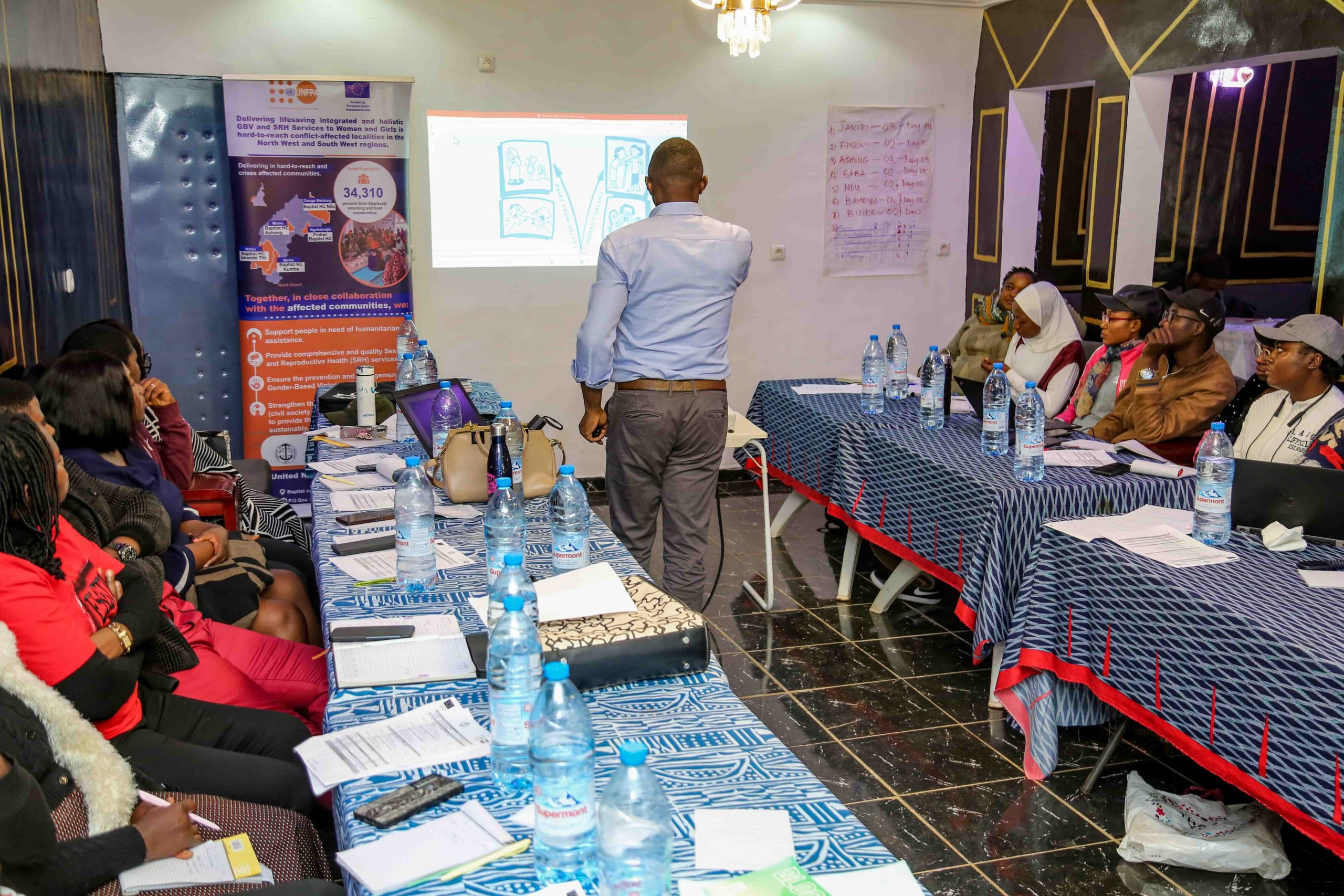 Mr. Moses Chung, Mental Health Specialist on a Session