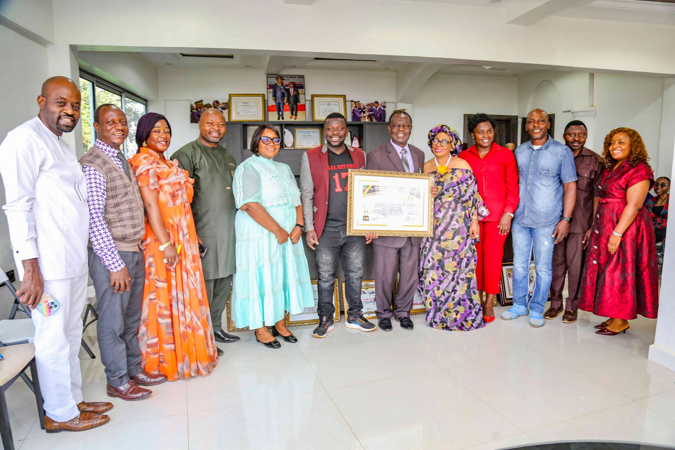 Prof. Tih and some of his collaborators