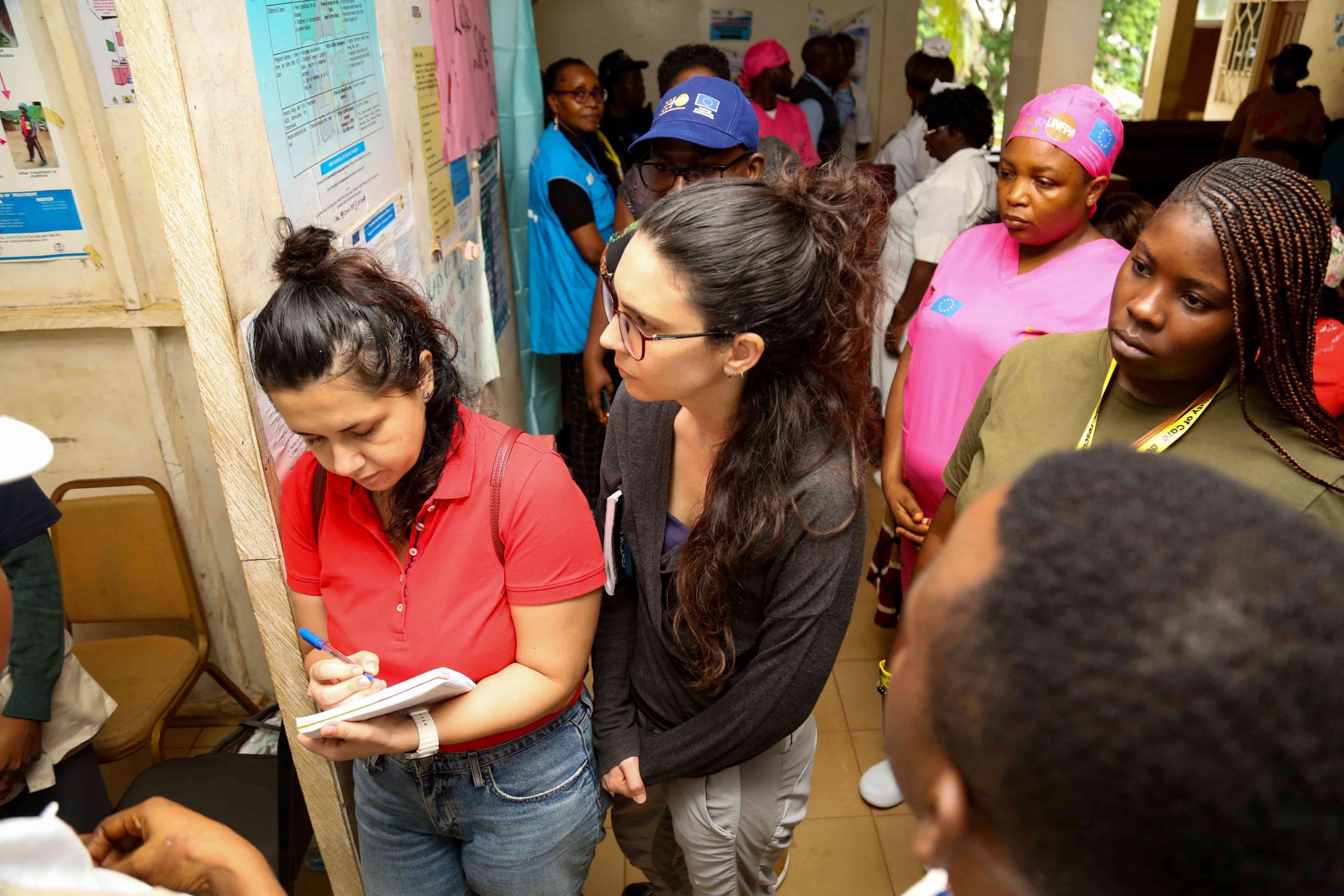 The ECHo Team makes a tour in the Kumba Baptist Hospital