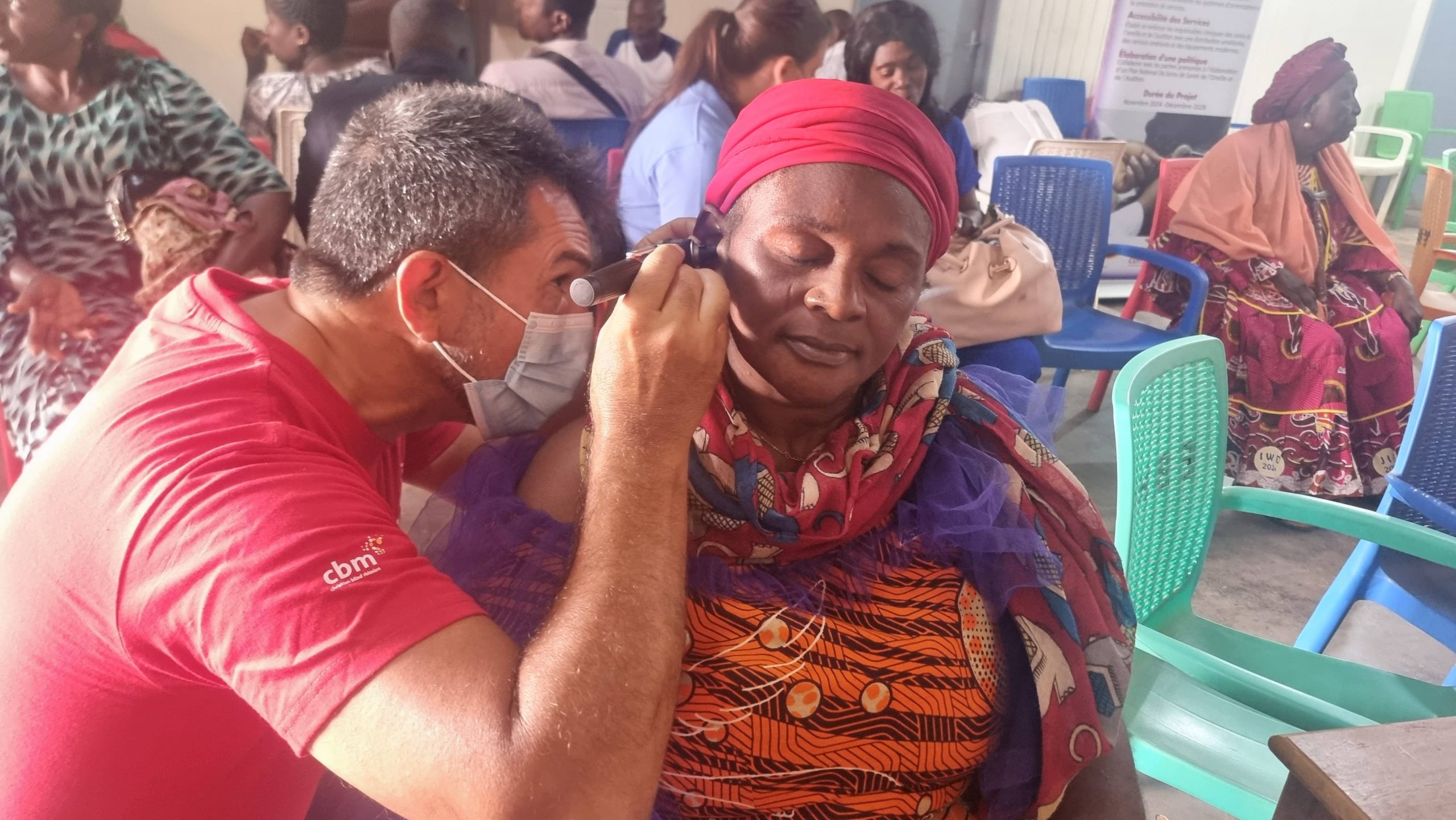 Outreach for adults at Etoug-ebe Baptist Hospital