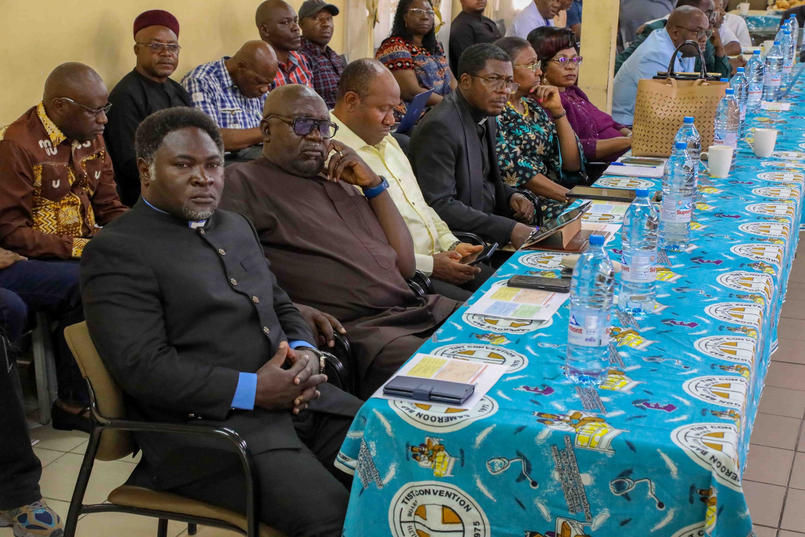 CBC Leaders led by the Exceutive President following deliberations keenly