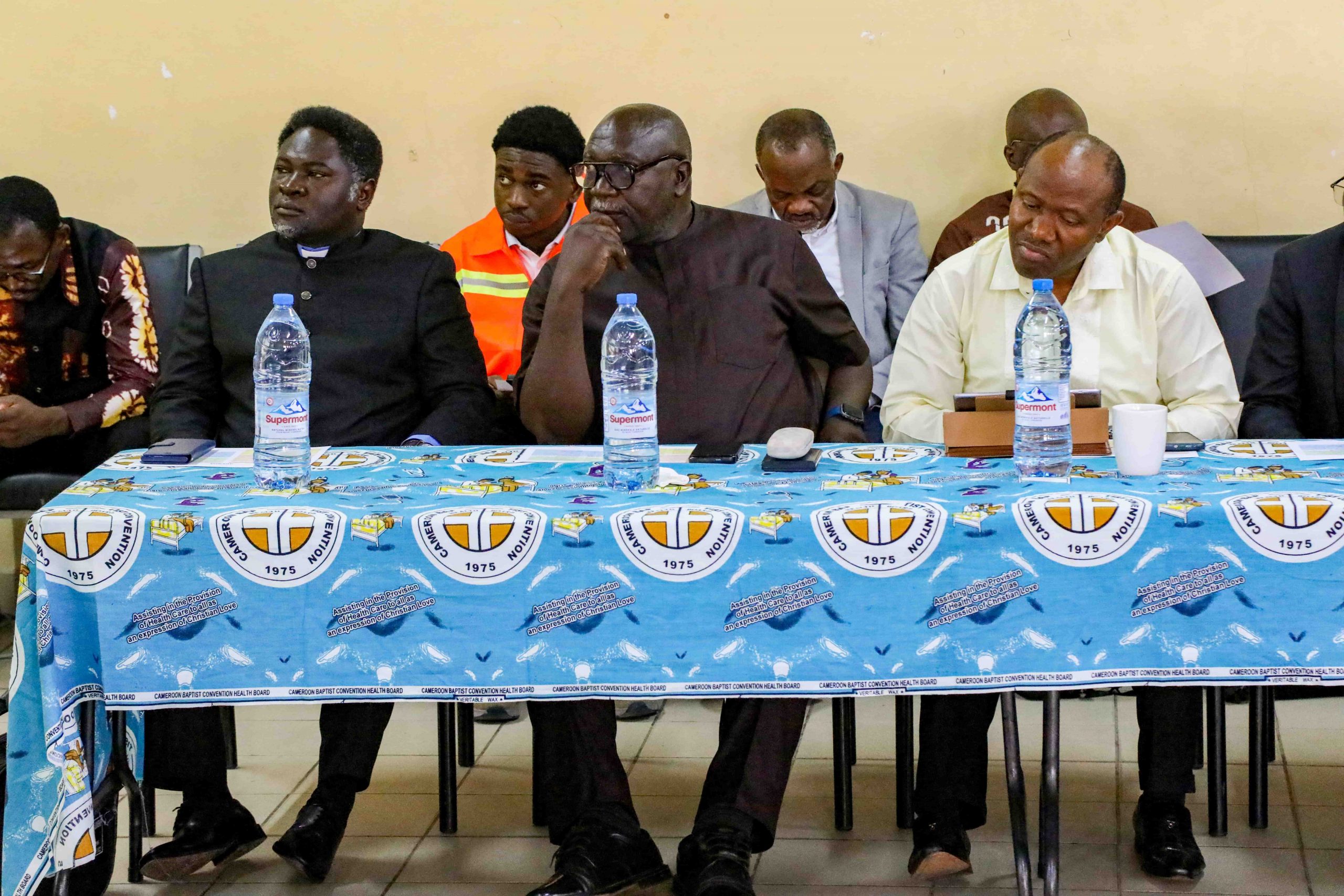 (L-R) CBC Executive President, CBC Chairman & Evangelism and Missions keenly following deliberations