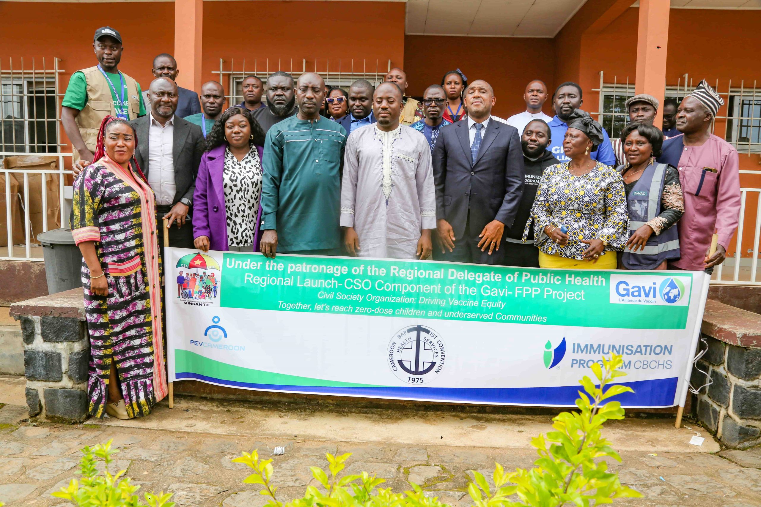 Stakeholders from all implementing health districts with the CBC Health Services team and that from the NW Regional Delegation of Public Health