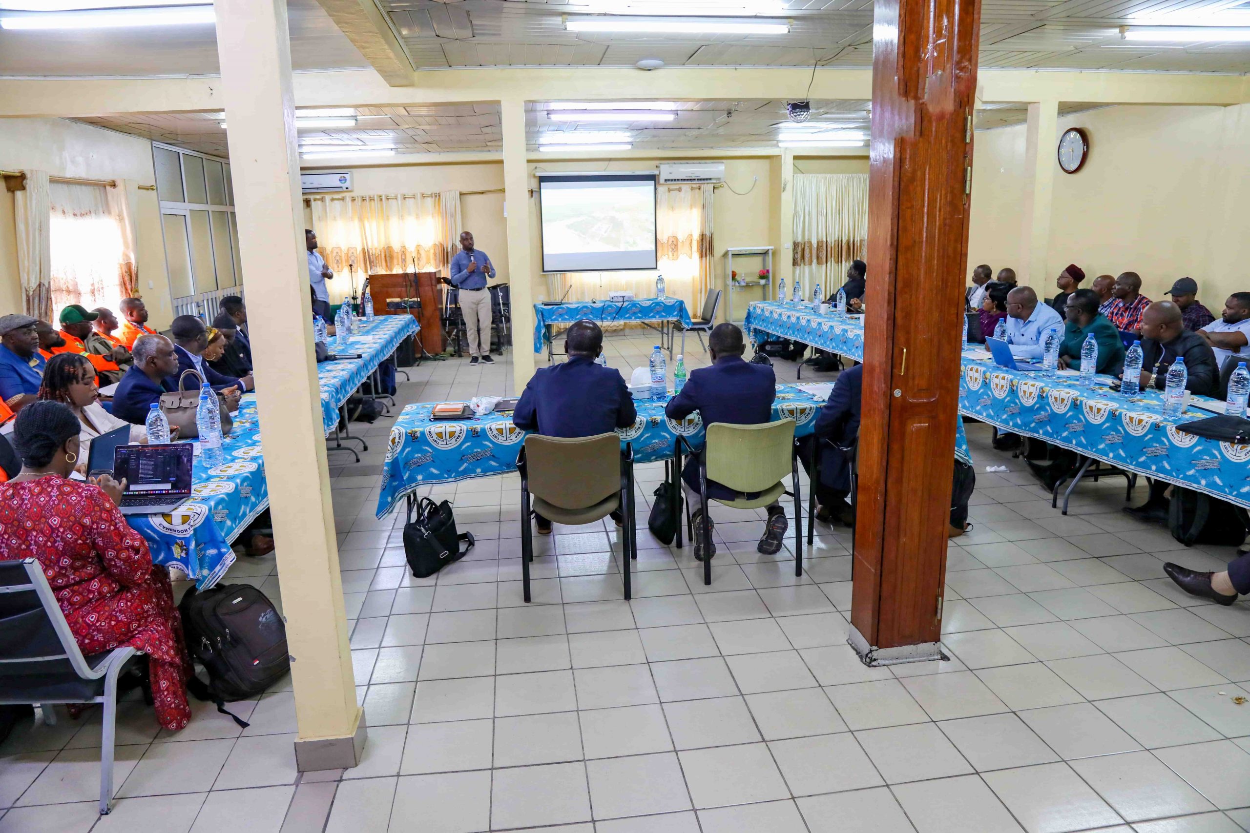 Steering Committee listening to presentations