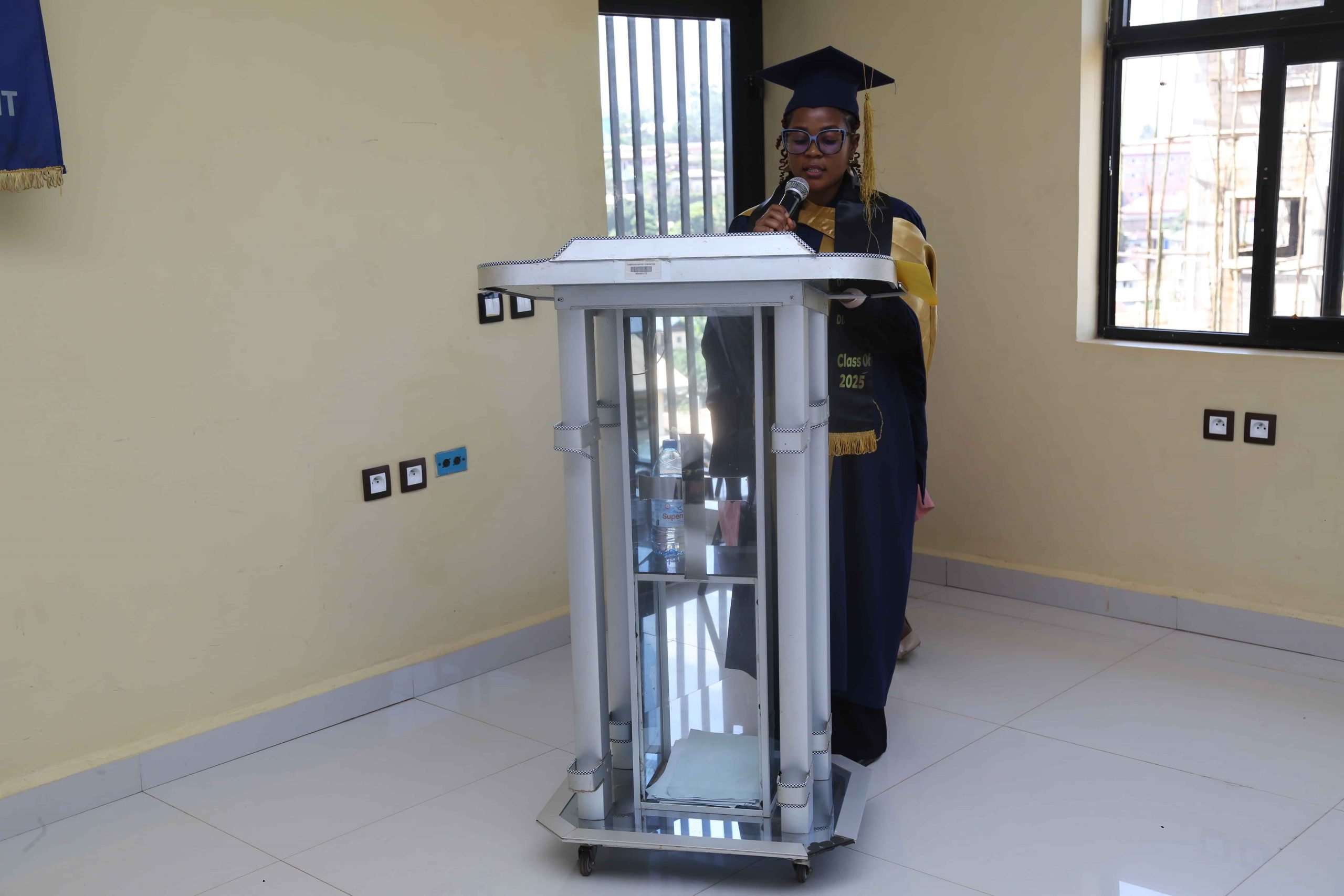 A graduand recounting thr training experience